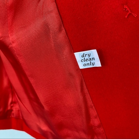 Pendleton Red Virgin Wool Women’s Blazer 10 ($229) - Picture 4 of 5